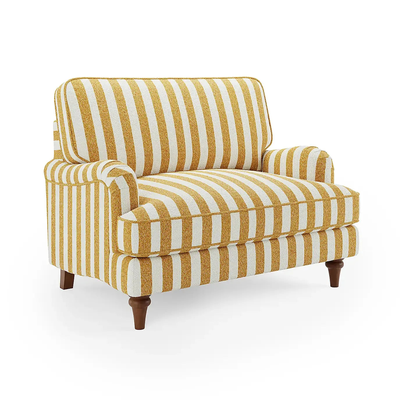 The Marigold Stripe Lounge Chair