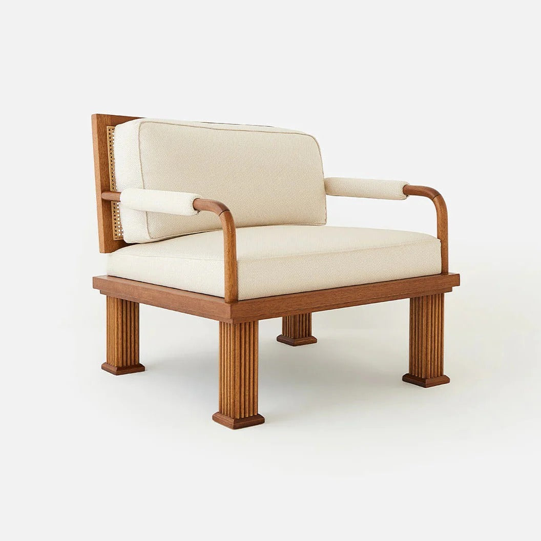 Regal Haven Wooden Armchair