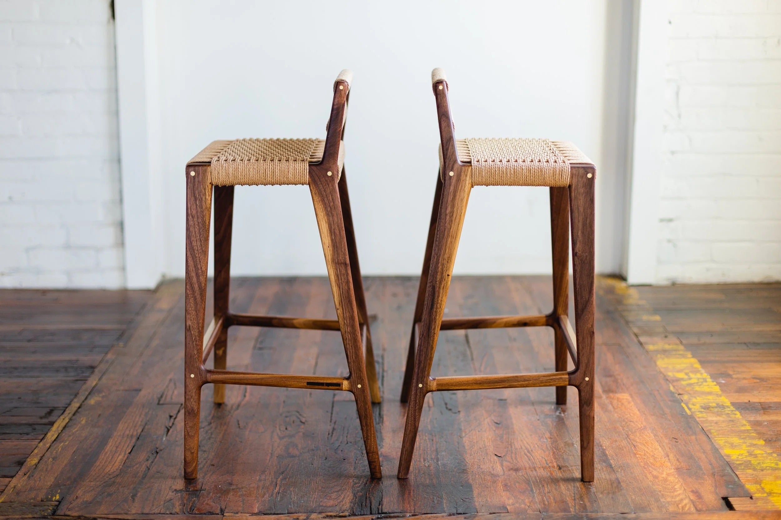 Willow Woven Bar Chair