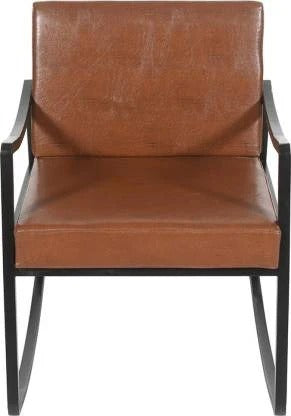 Modern Leather Rocking Chair