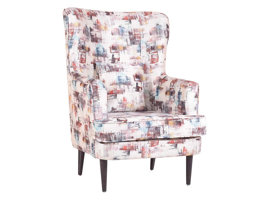 Art Canvas Wing Chair