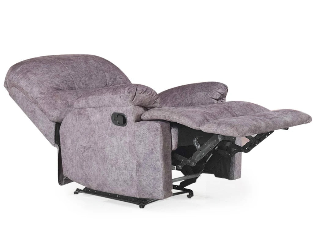 Soft Grey Luxe 1 seater Recliner