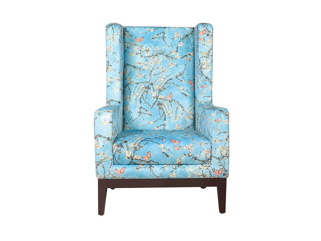 Blossom Sky Wing back Chair
