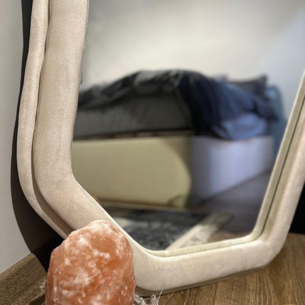 Organic Pebble Floor Mirror