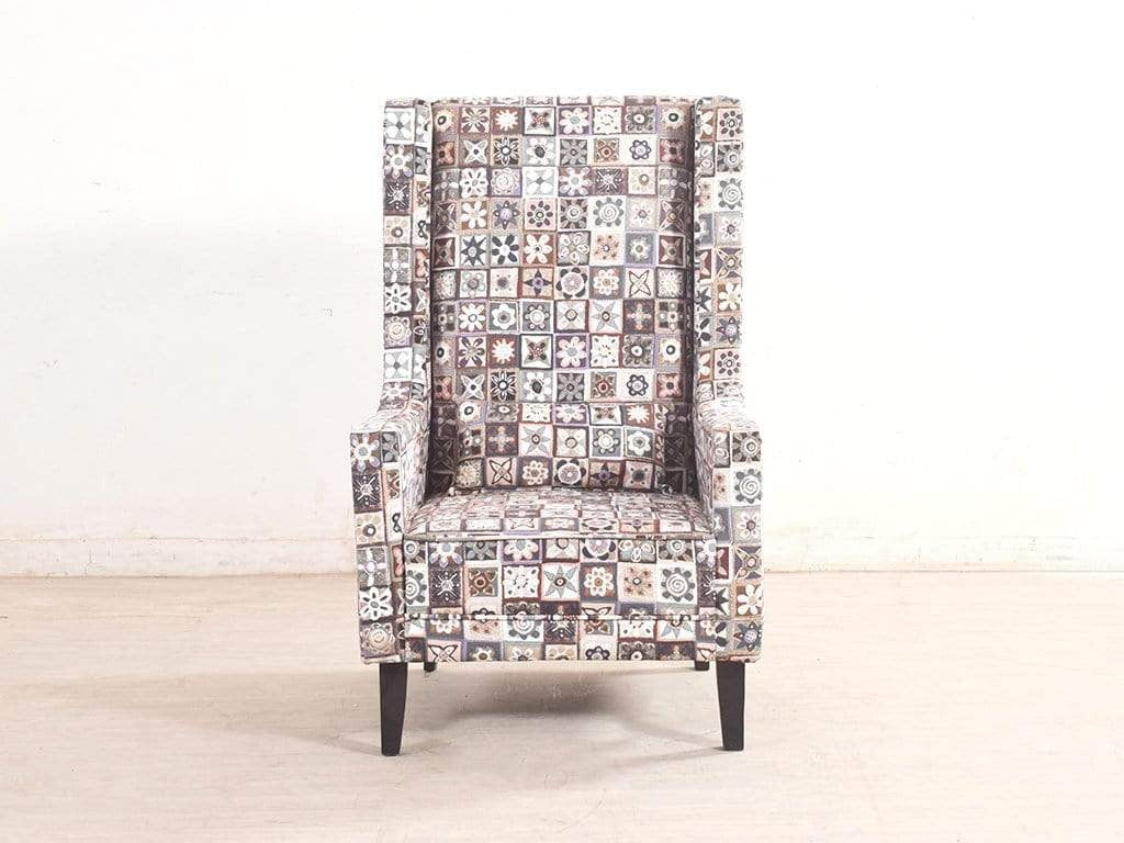 Pattern Nest Wing Lounger