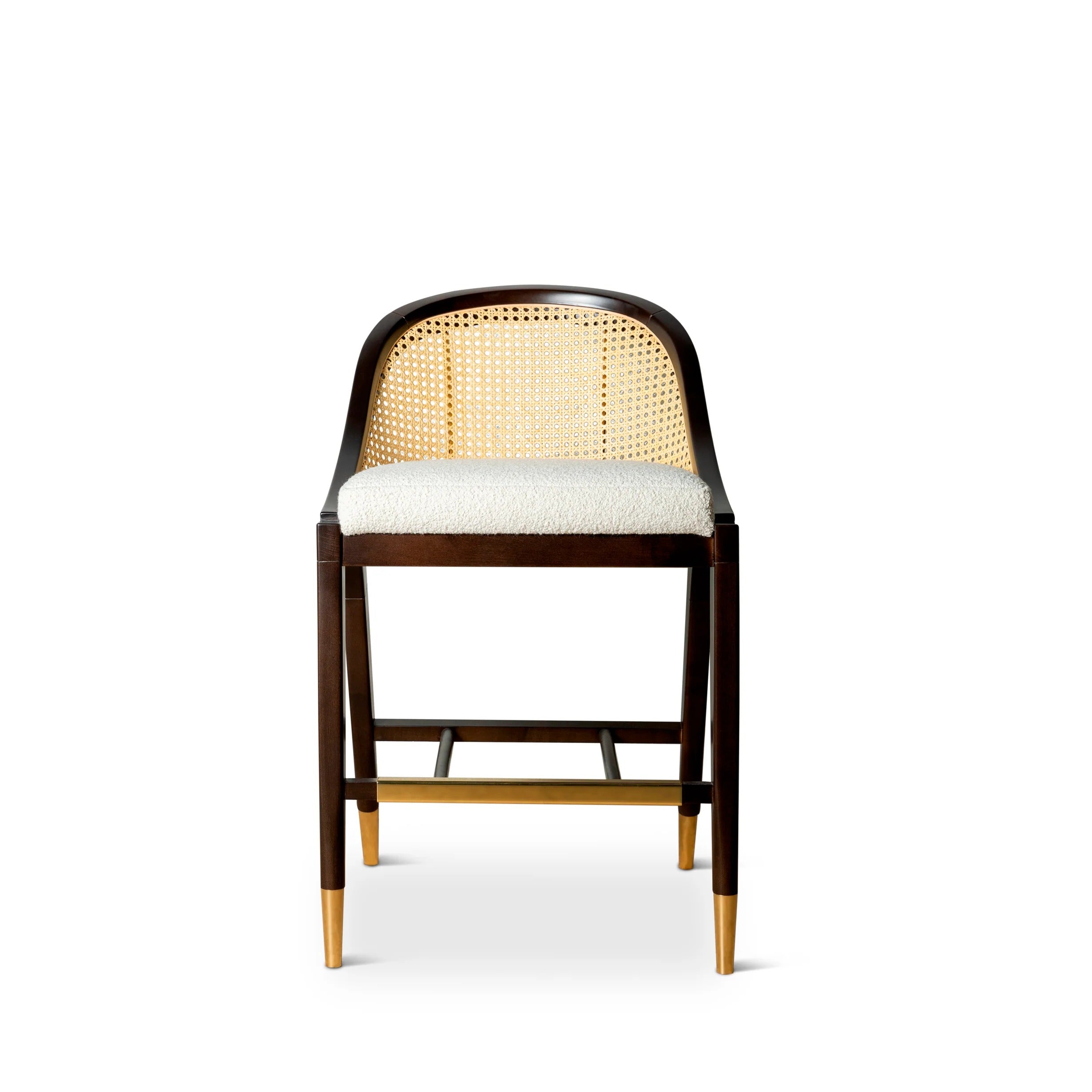 Birbal Black Frame Bar Chair