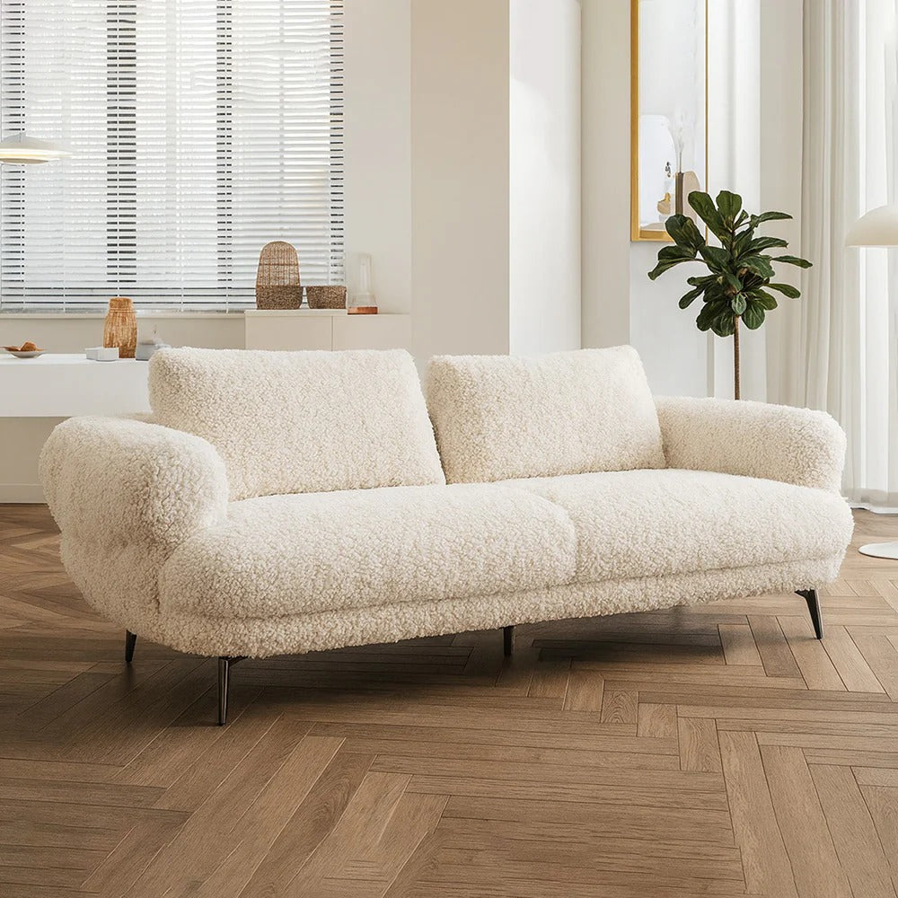 Cozy Fur Luxe 2 seater sofa