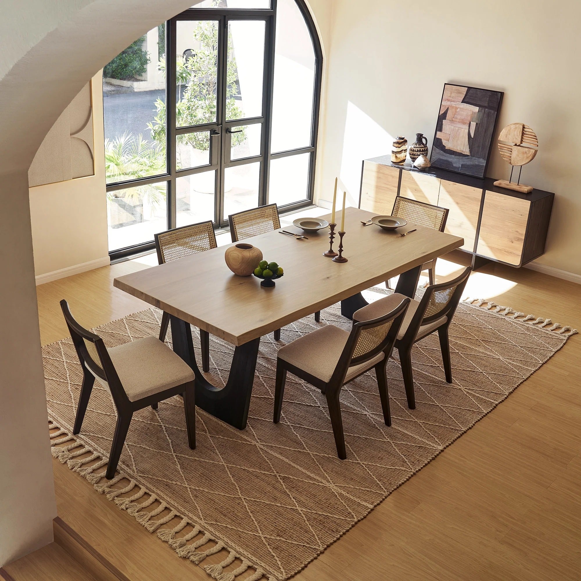 Mitsuki U-Leg Dining Table