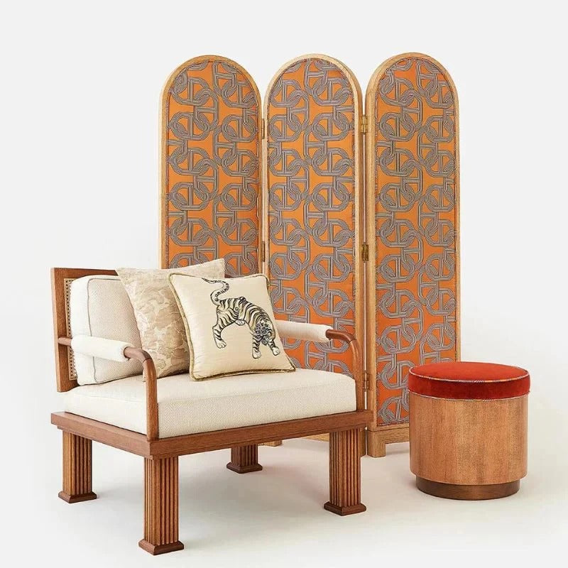 Regal Haven Wooden Armchair