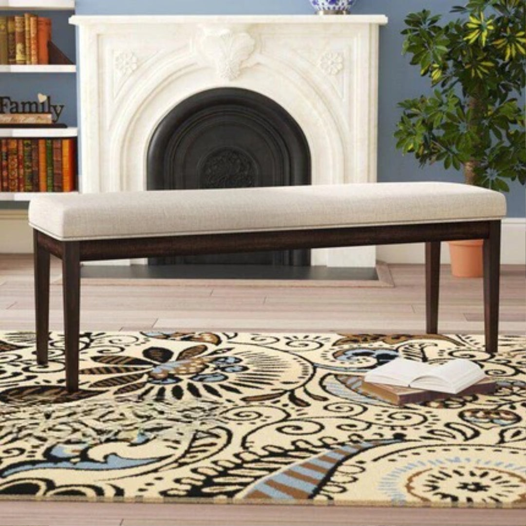 Lancaster Linen Upholstered Bench