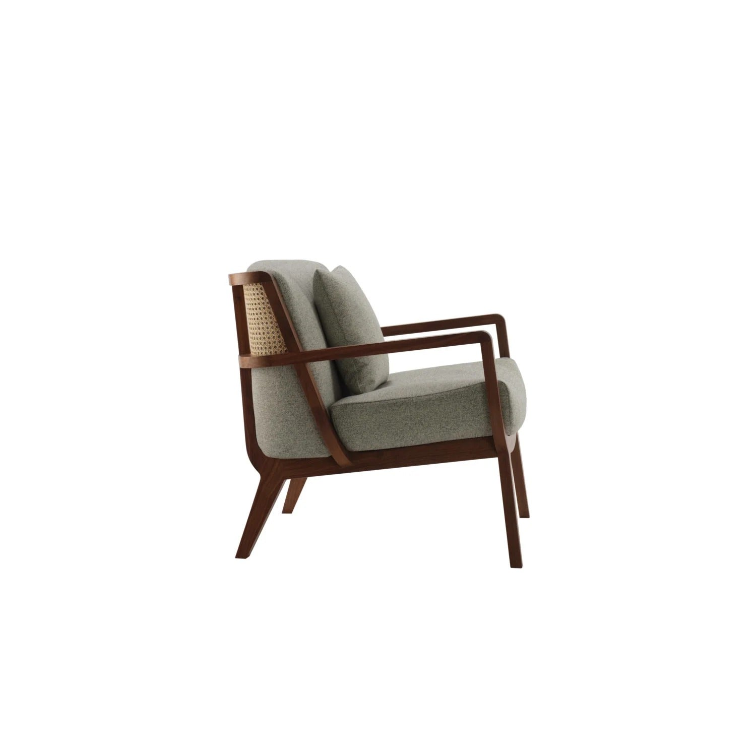Nayla Cane-Back Lounge Chair