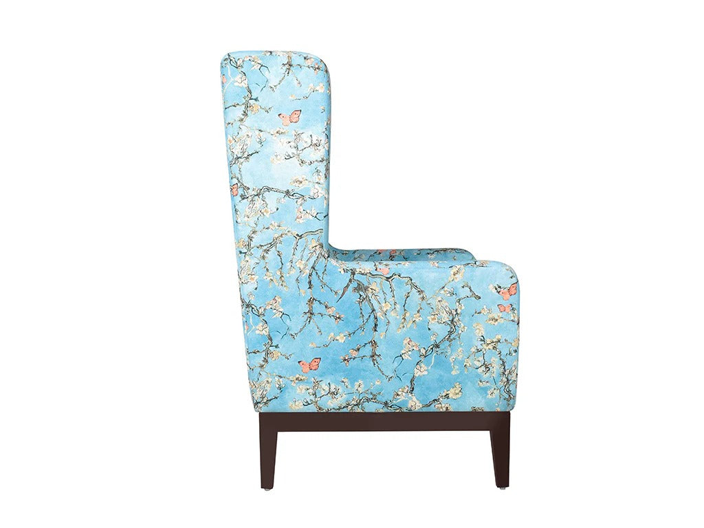 Blossom Sky Wing back Chair