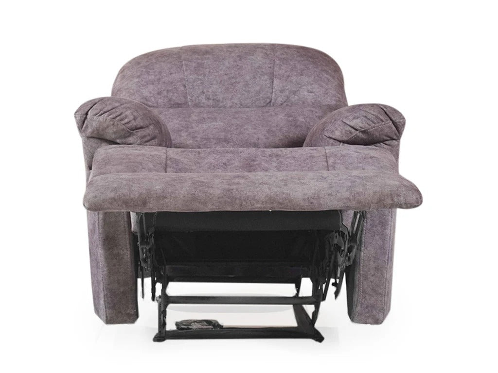 Soft Grey Luxe 1 seater Recliner