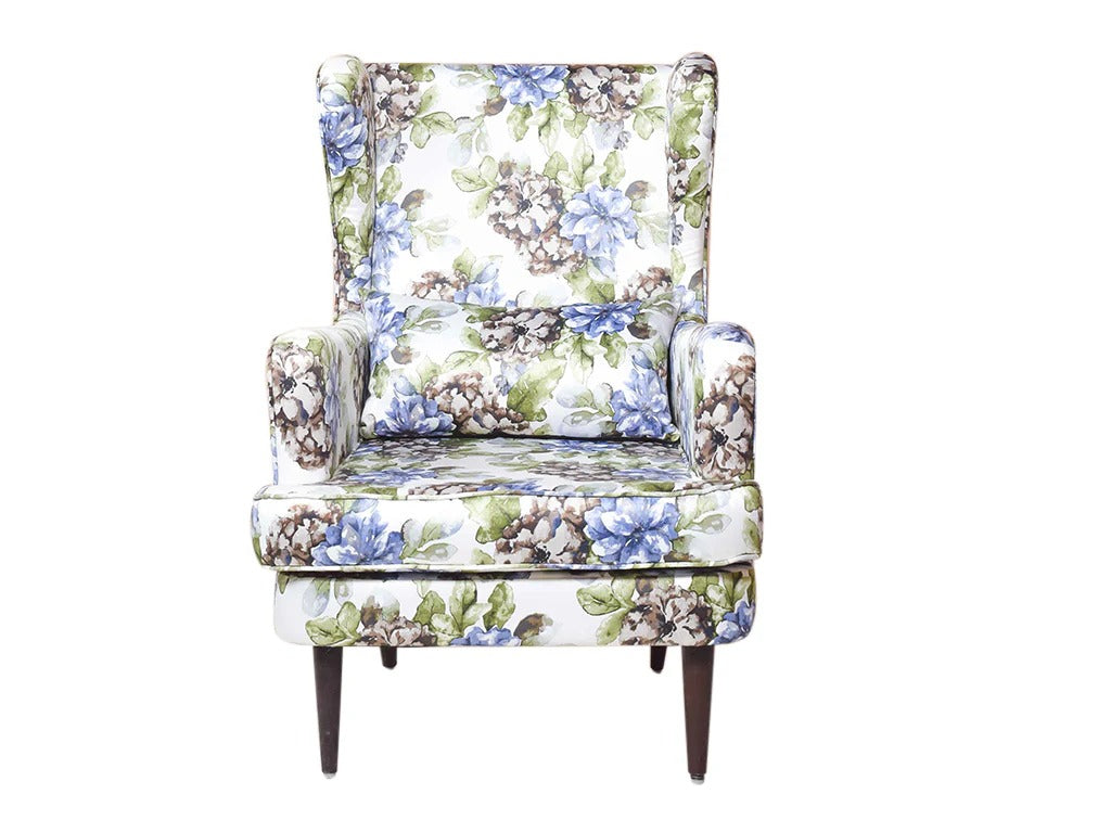 Bloom Elegance Wing Chair