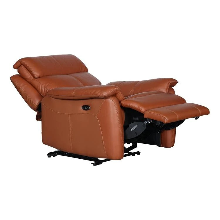 Leather Luxe Haven  1 Seater Recliner