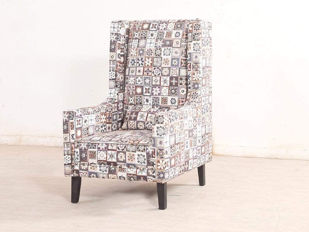 Pattern Nest Wing Lounger