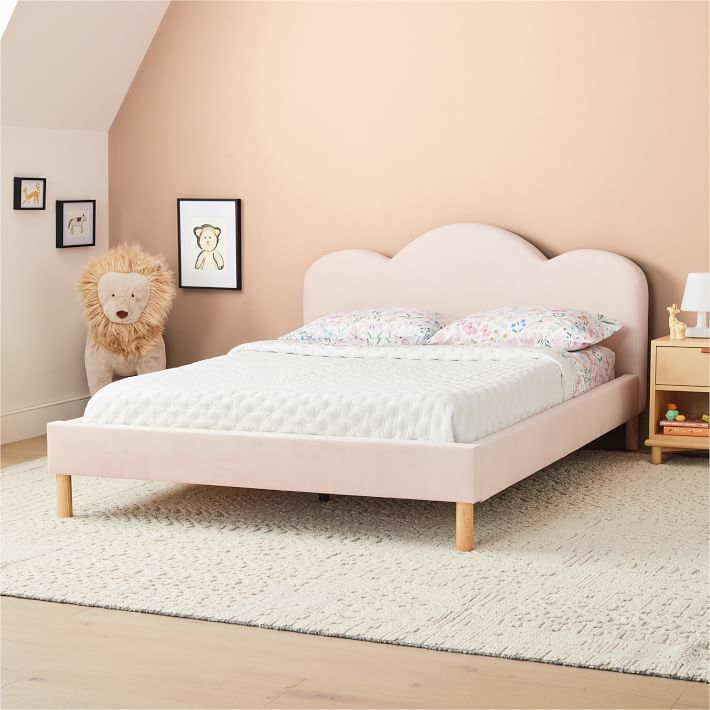 BerryCub Kids Upholstered Single Bed
