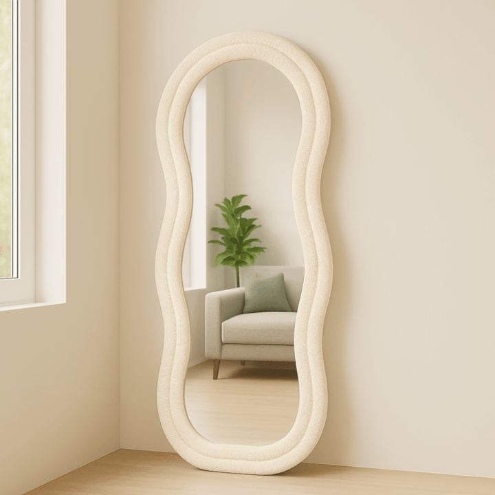Soft Padded Standing Mirror